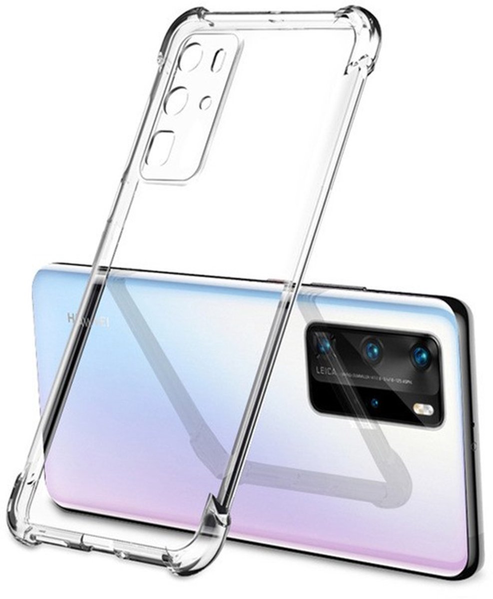 Schokbestendige transparante mobiele hoes Huawei P30 Pro TPU