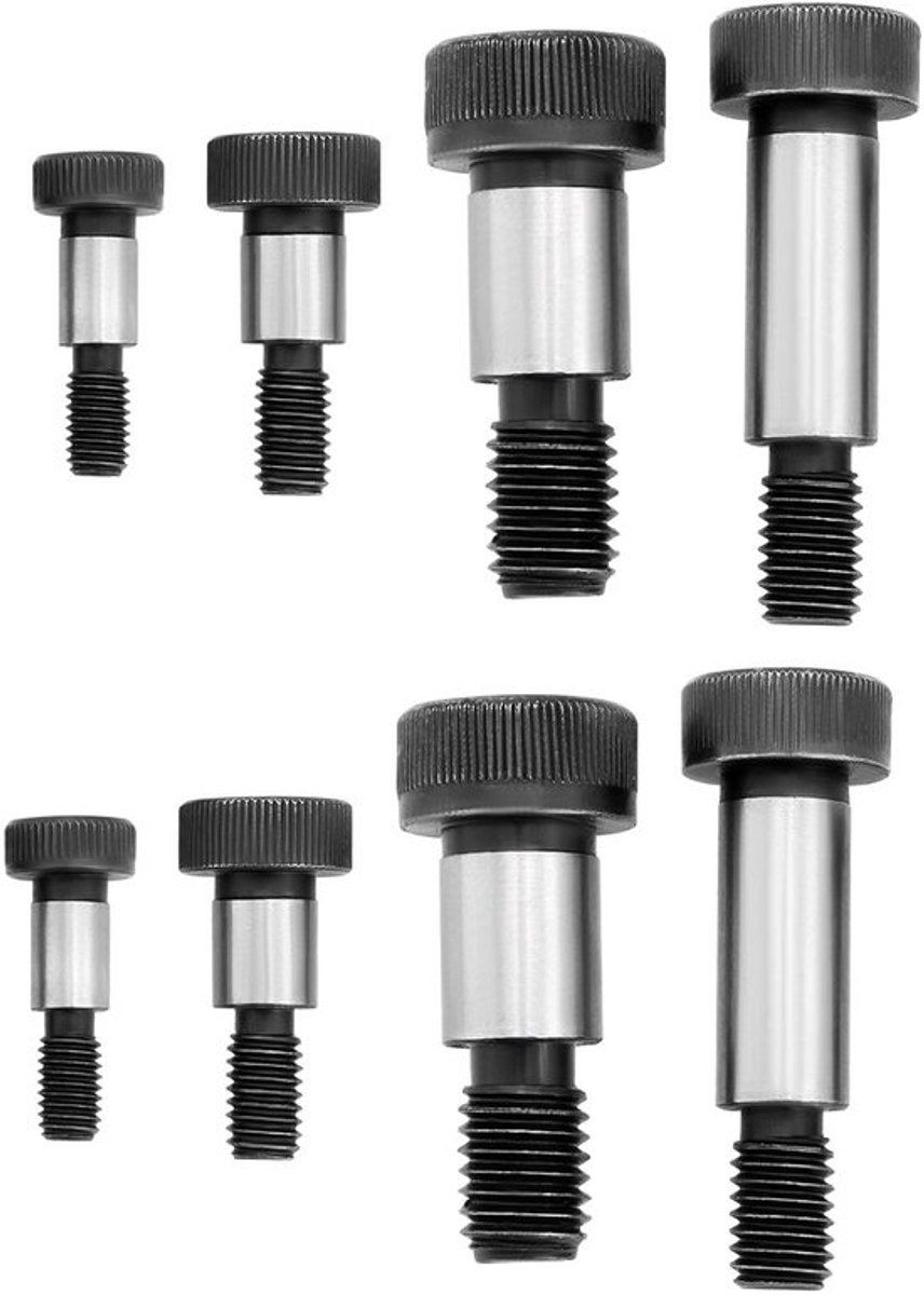 20 Stuks Schouderbouten M5 M6 M8 M10 van Hoogwaardig Koolstofstaal voor Textiel en Hydraulische Machines met Hoge Treksterkte