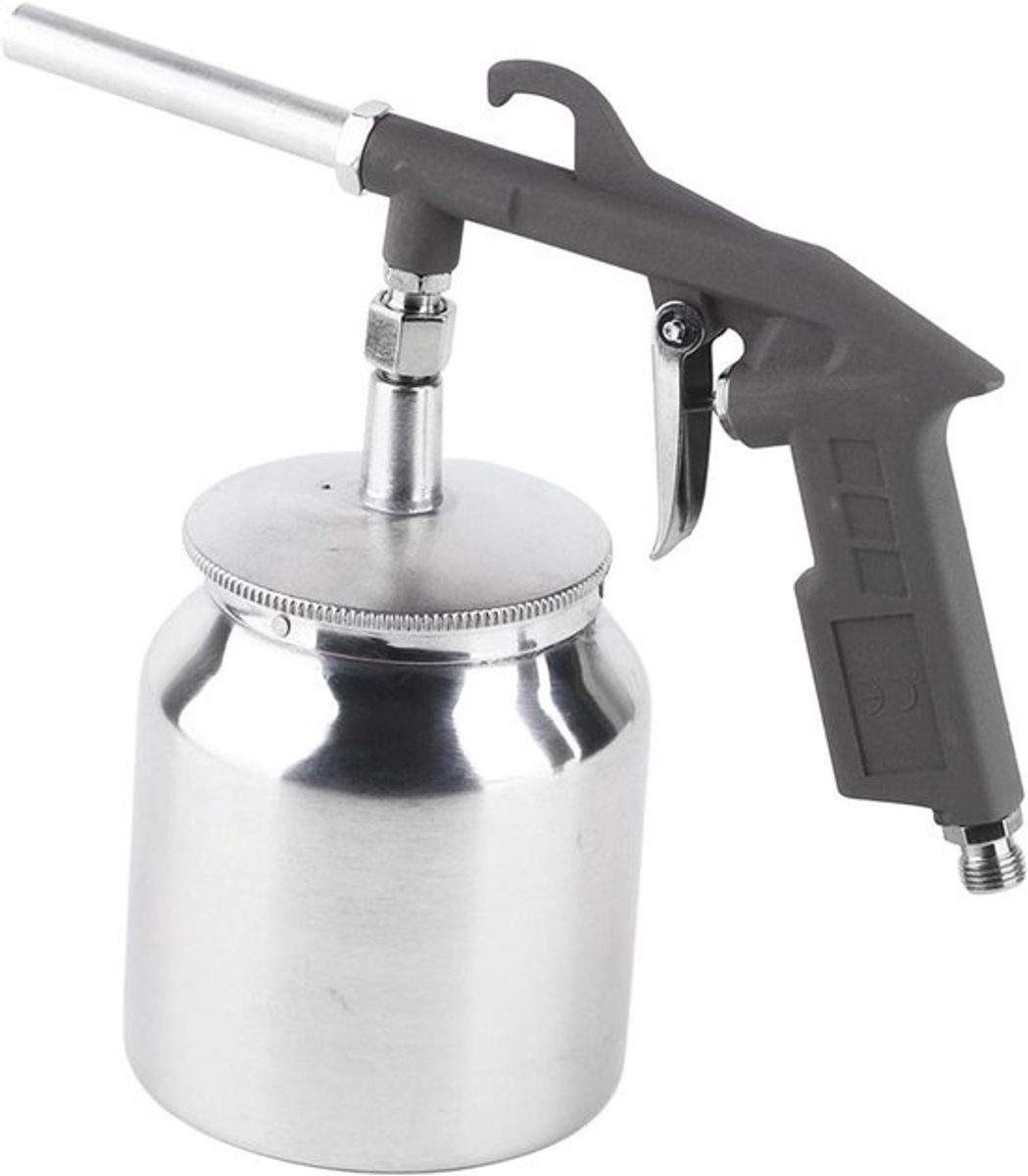 Zandblaster met Aluminium Pot voor Schuren, Polijsten & Roestverwijdering