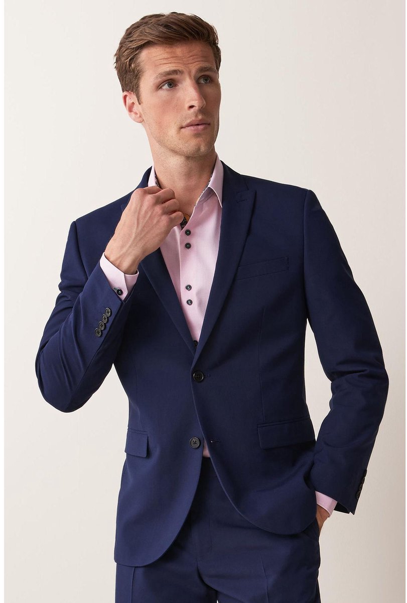 Next - Heren - KLIK HIER voor onze matenwijzer voor herenpakken - Long - Blauw