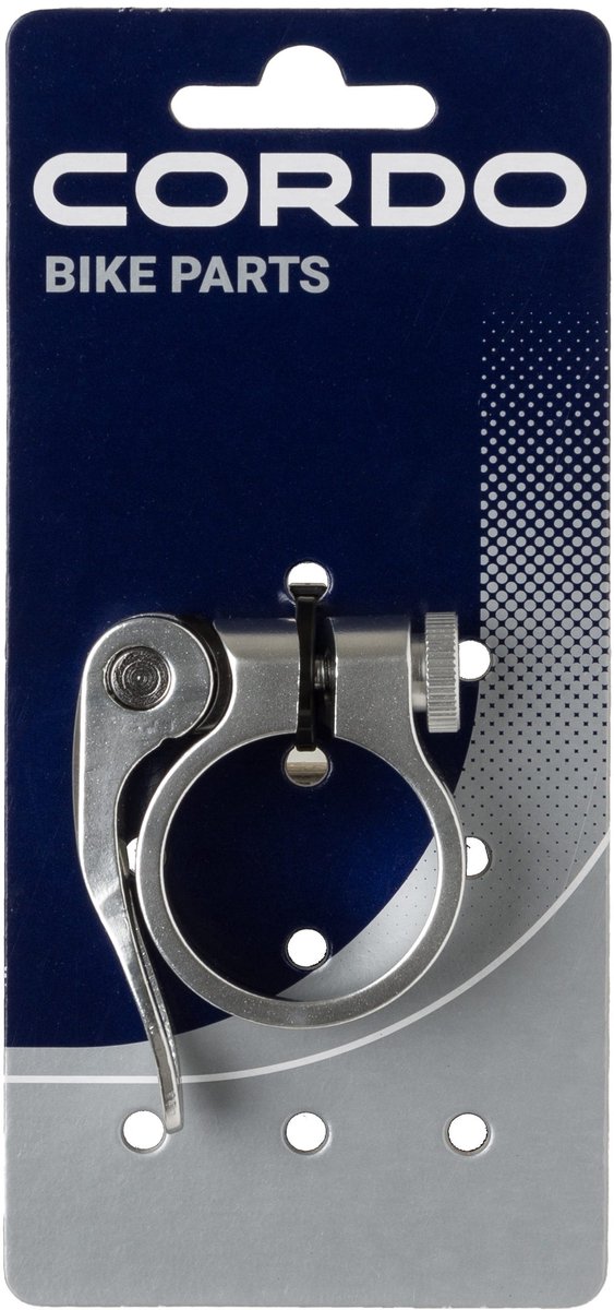 CORDO Zadelbuisklem - Zadelpenklem - Quick release - 34.9 mm