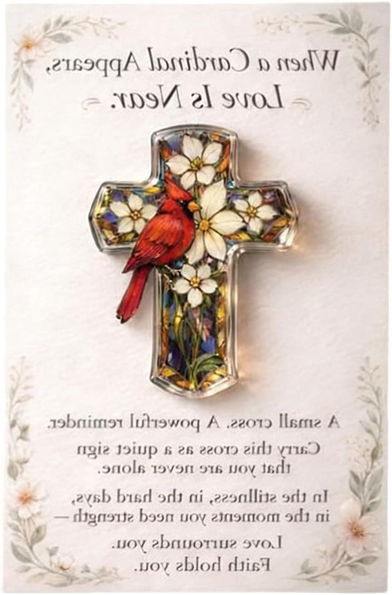 Positieve Pocket Kaart - Spirituele Ondersteuning Token - Dagelijkse Inspiratie - Draagbaar Acryl Decor