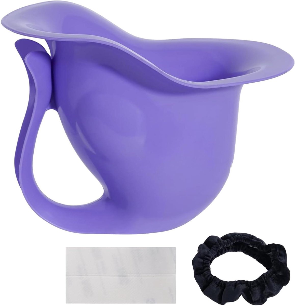 Kinderpotje - Peuterpotje Reispotje - Zindelijkheidstraining - Antislip en Draagbaar - 20 x 18 x 15 cm - Paars