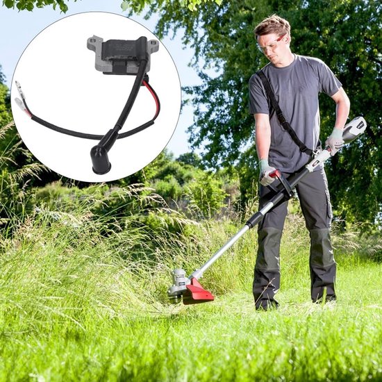Ontstekingsspoel voor bosmaaier 63 cc, krachtige vervangingsspoel voor grasmaaiers, compatibel met 48 F motoren, ideaal voor tuinonderhoud en grasmaaien — afbeelding 5