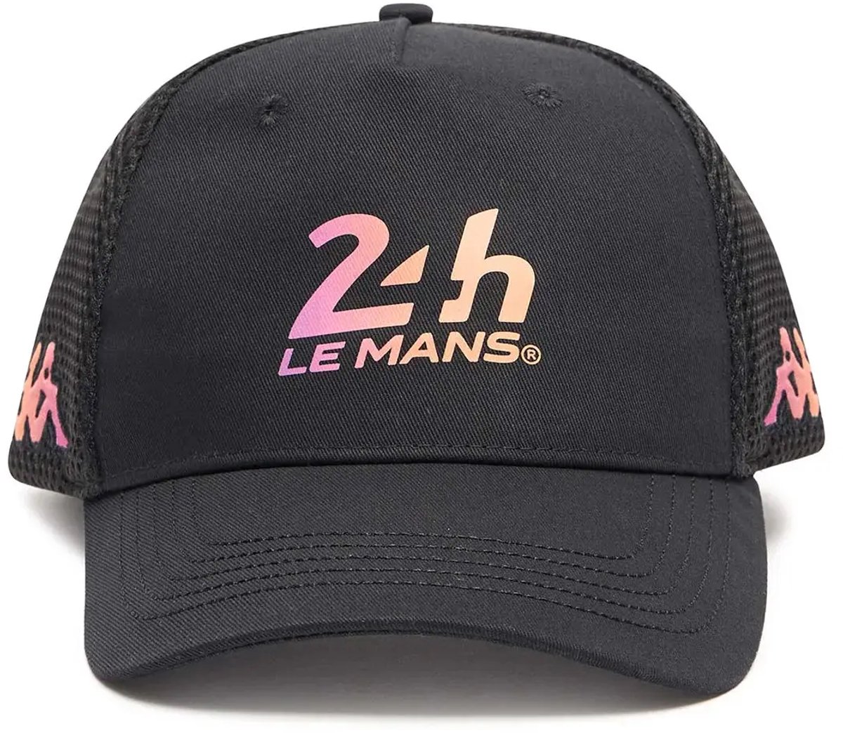 Baseball cap Kappa Esemy 24H Le Mans Zwart