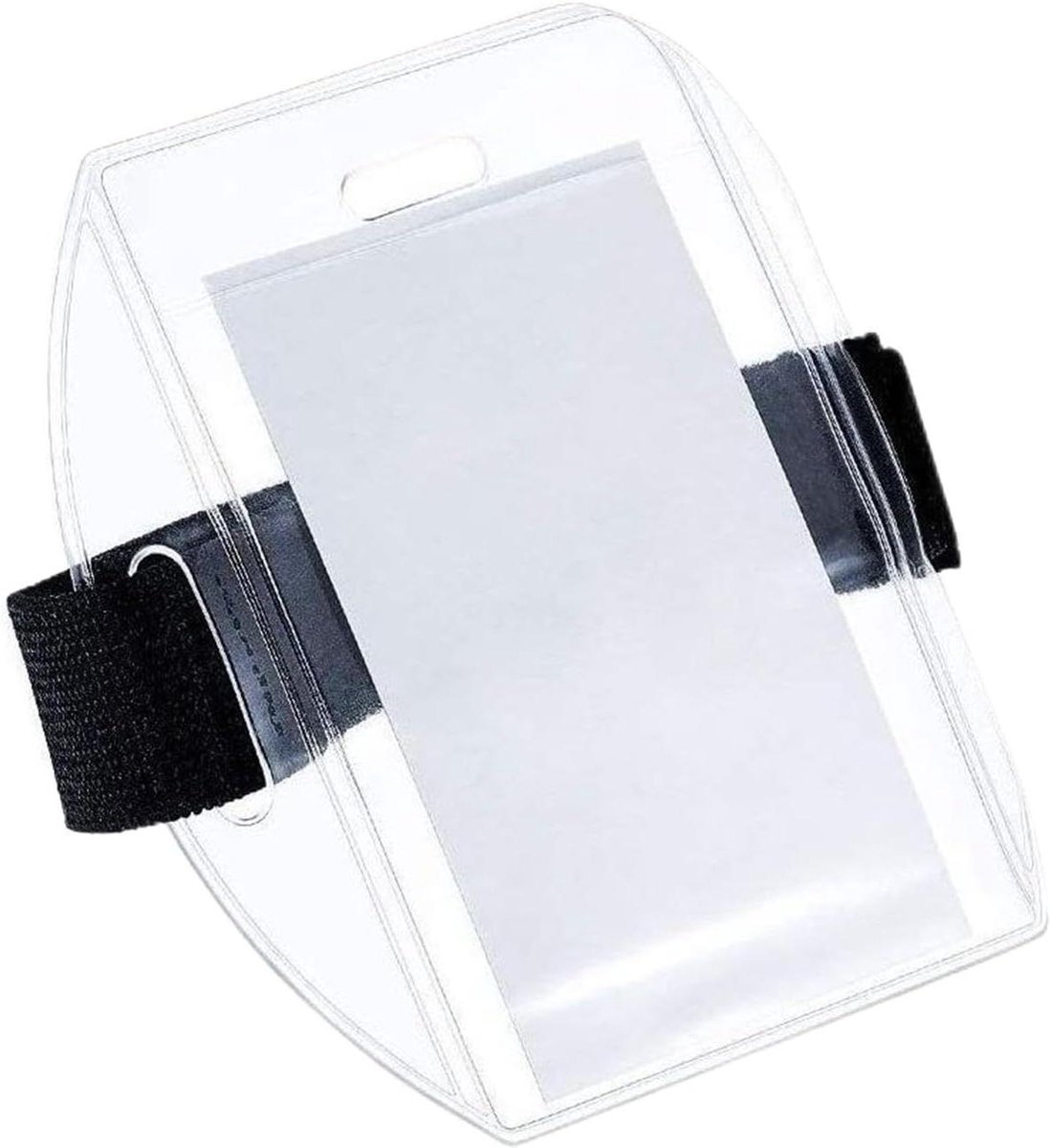 Skipas Houder - Armband Badge Beschermer - Skiën en Snowboarden - Waterdicht PVC Materiaal - 10x6cm - Transparant