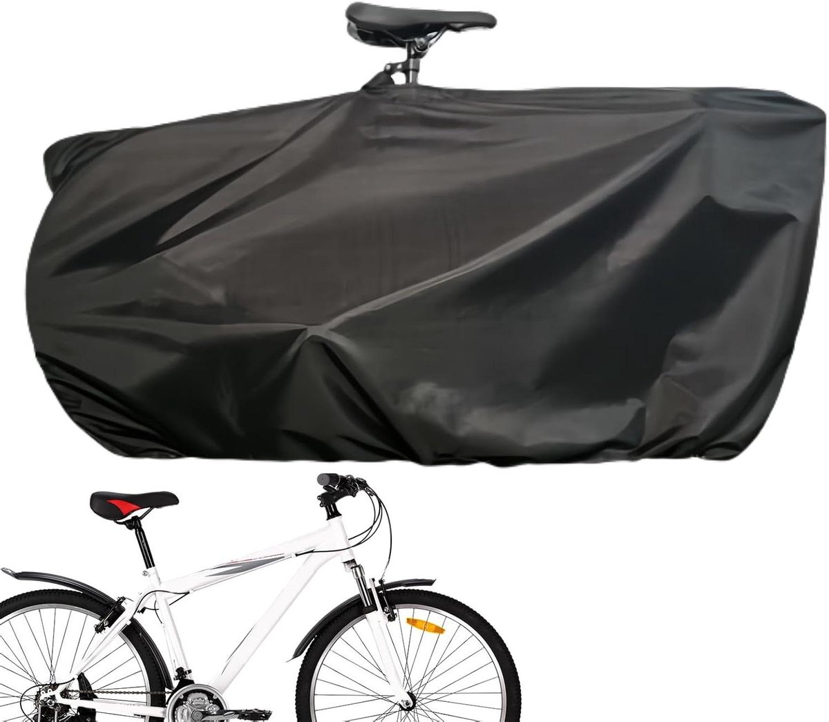 Fietstas Transporttas - Reistas Fiets - Veilig Vervoeren - Waterdicht Oxford Materiaal - 66-70 cm - Zwart