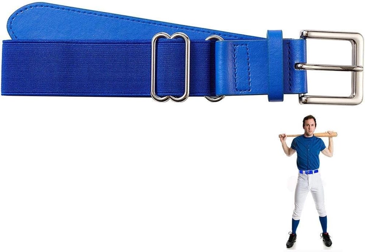 Verstelbare Sportriem voor Jongeren en Volwassenen - 115cm Softball en Baseball Accessoire voor Buitenactiviteiten (Blauw)