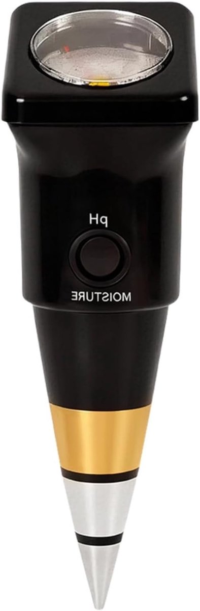 Bodem pH-meter Vochtmeter - Grondmeter Tuin - Plantenverzorging - Geen Batterij Nodig - 39 cm - Zilver