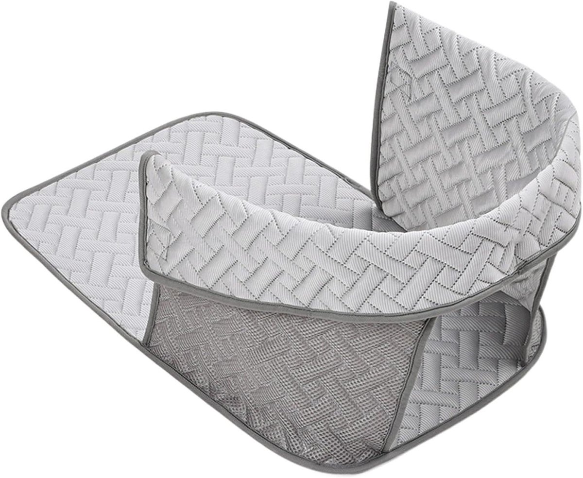 Kinderwagenmat Huisdier - Dierenmat Kinderwagen - Reizen met Huisdier - Antislip Waterdicht - 37 x 54.5 cm - Grijs