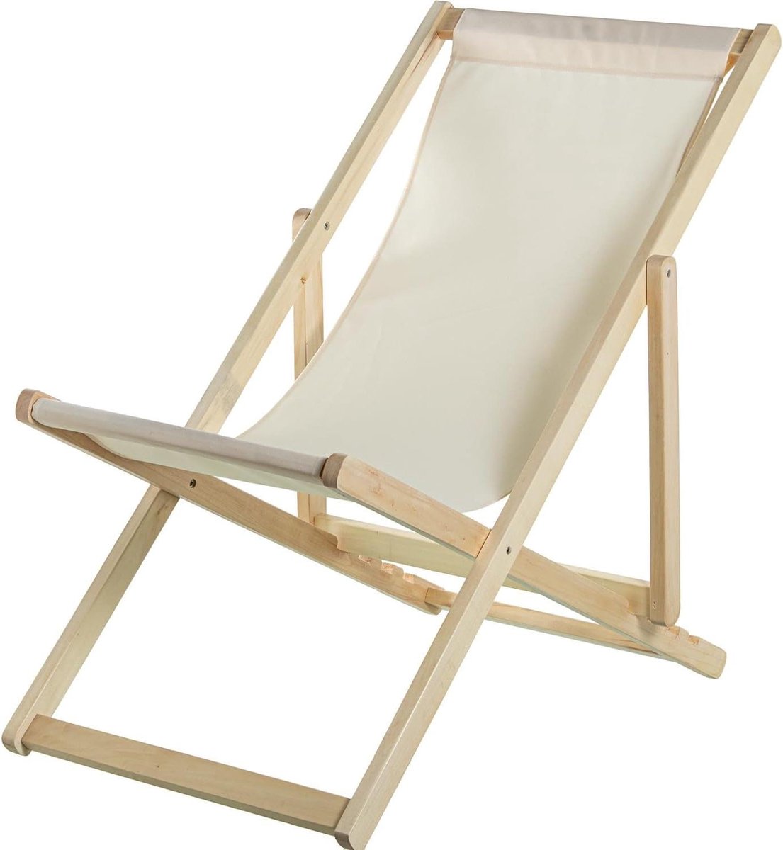 Inklapbare hangmat - Houten hangmat Relaxstoel - Buiten ontspannen - 4 verstelbare posities - 885 x 72 x 1025 cm