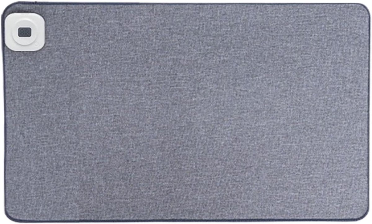 Verwarmde Bureaumat - Bureauverwarming Mat - Comfortabel Werken - Waterdicht PU-leer - 60 x 36 cm - Zwart