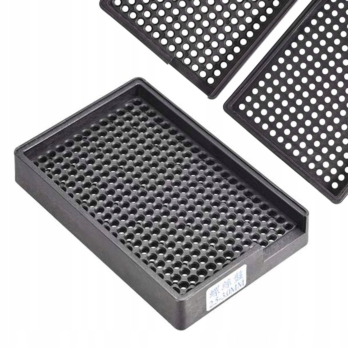 Rosfix Antistatische ESD Bak - 273 Gaten voor Schroeven 2,5–3 mm - Max 9 mm