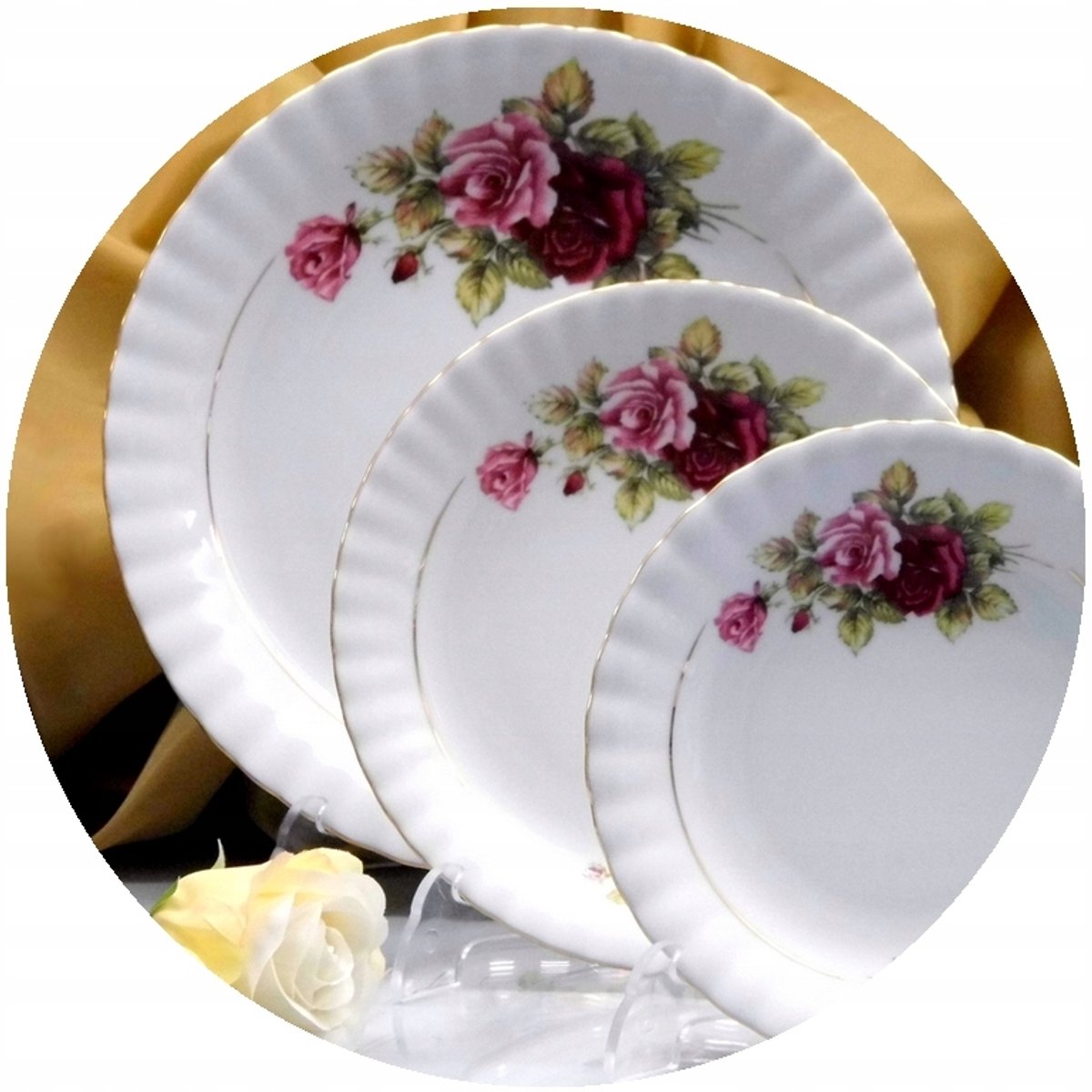 Malcer Iwona Platte Porseleinen Dinerbord 26 cm Decor 009