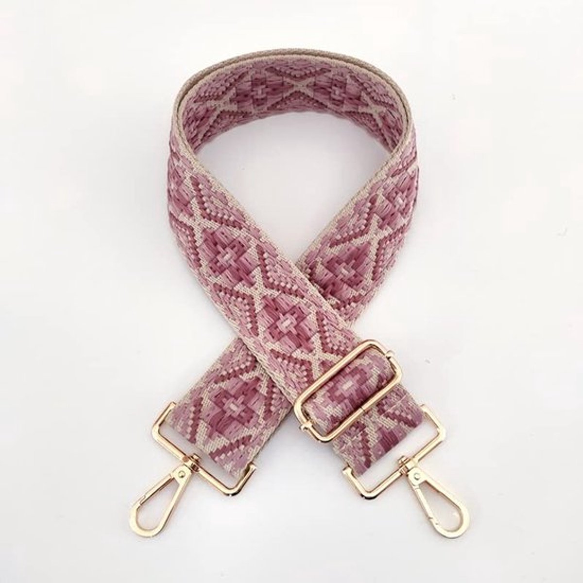 Tasriem Verstelbaar 80-130 cm - Schouderriem - Draagriem - Karabijnhaak - Brede Tasgrepen - Duurzaam Nylon - Schouderband