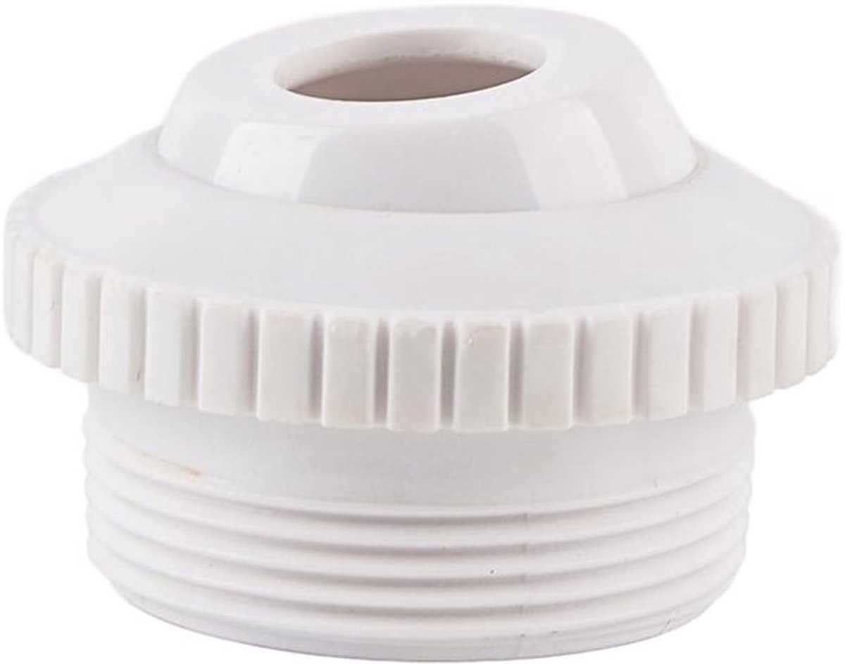Nozzle G1 1/2 DN40 - Zwembadaccessoires - Spa Wateruitlaat - PVC-kunststof - 48 mm Draaddiameter - Geschikt voor Massagebad - Zwembadmondstuk