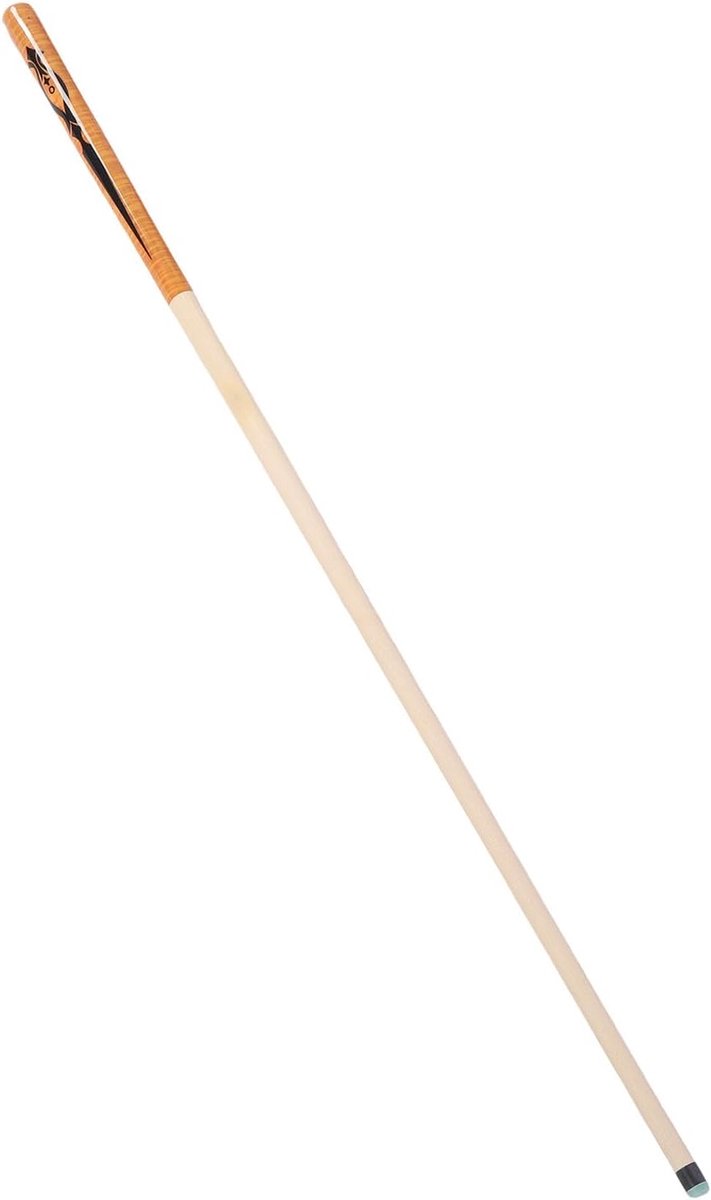 Korte Poolkeu - Biljartkeu Esdoorn - Precisie Spelen - Tweedelig Ontwerp - 105 cm - Natuurlijk Hout — afbeelding 2