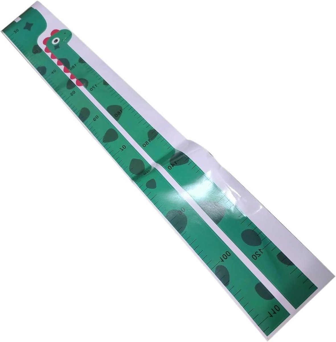 Groeimeter Kinderen - Meetinstrument Babykamer - Hoogte Meten - Speels Giraffe Ontwerp - 194x30cm - Dinosaurus