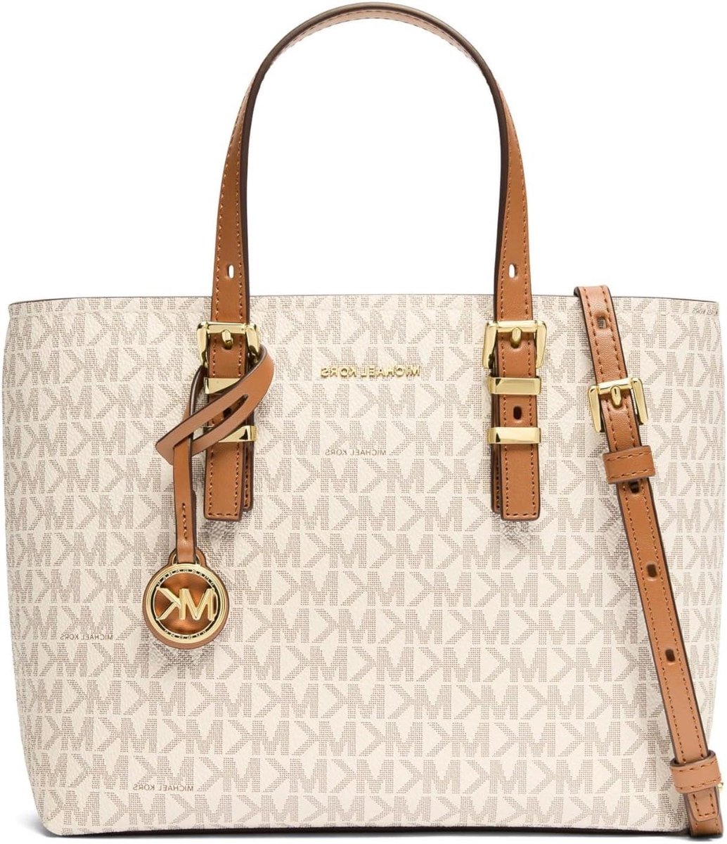 Schoudertas - Crossbody tas Damentas - Dagelijks gebruik - Verstelbare handgrepen - 27.31 x 8.26 x 19.05 cm - Bruin