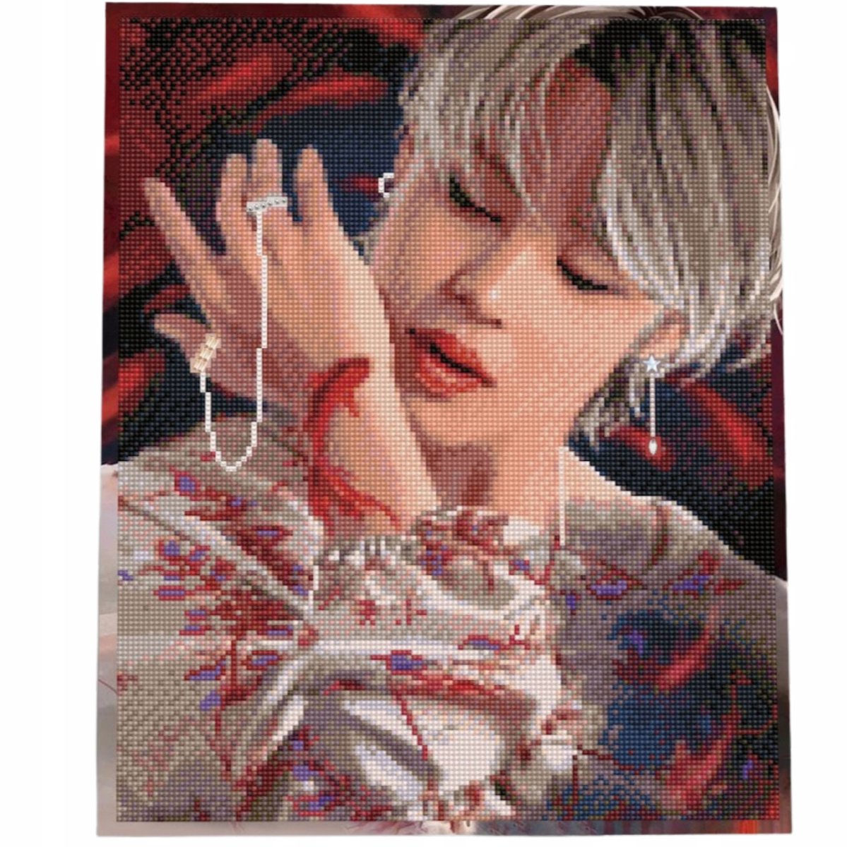 Diamant Schilderen op Frame 40x50 cm - K-pop Idols Ster