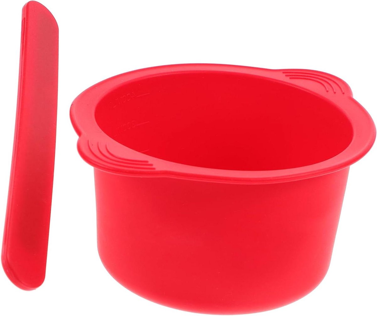 Waxverwarmer Kom - Harsverwarmer Liner - Ontharen Thuis - Flexibel Siliconen Materiaal - 14 cm Doorsnede - Zwart