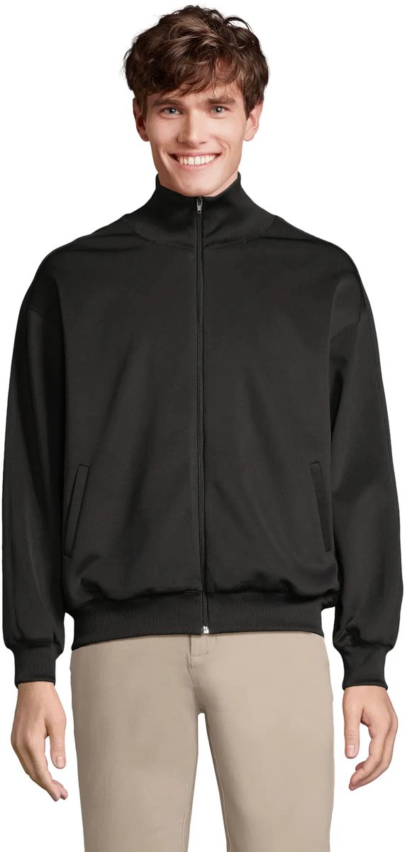SOL’S Vintage Tracksuit Jacket Junior L04816 Zwart
