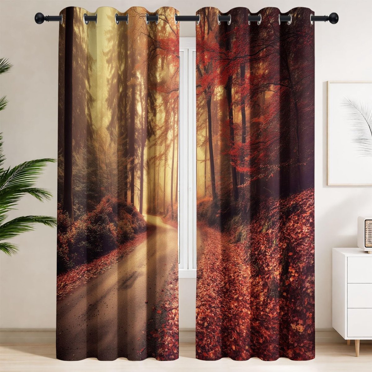 Verduisterende Gordijnen - Thermostaat Gordijnen Raambekleding - Raam Decoratie - Hoge Dic