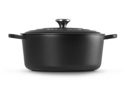 Le Creuset Signature Braadpan - 4,2 l - 24 cm - Zwart