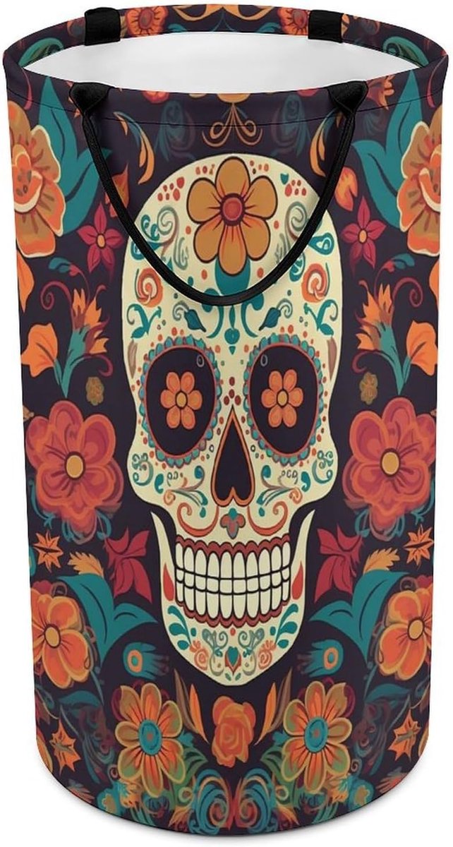 Grote Wascmand Vuile Kleren Mand Huishoudelijke Opslag Met Handvat 69 x 40 cm