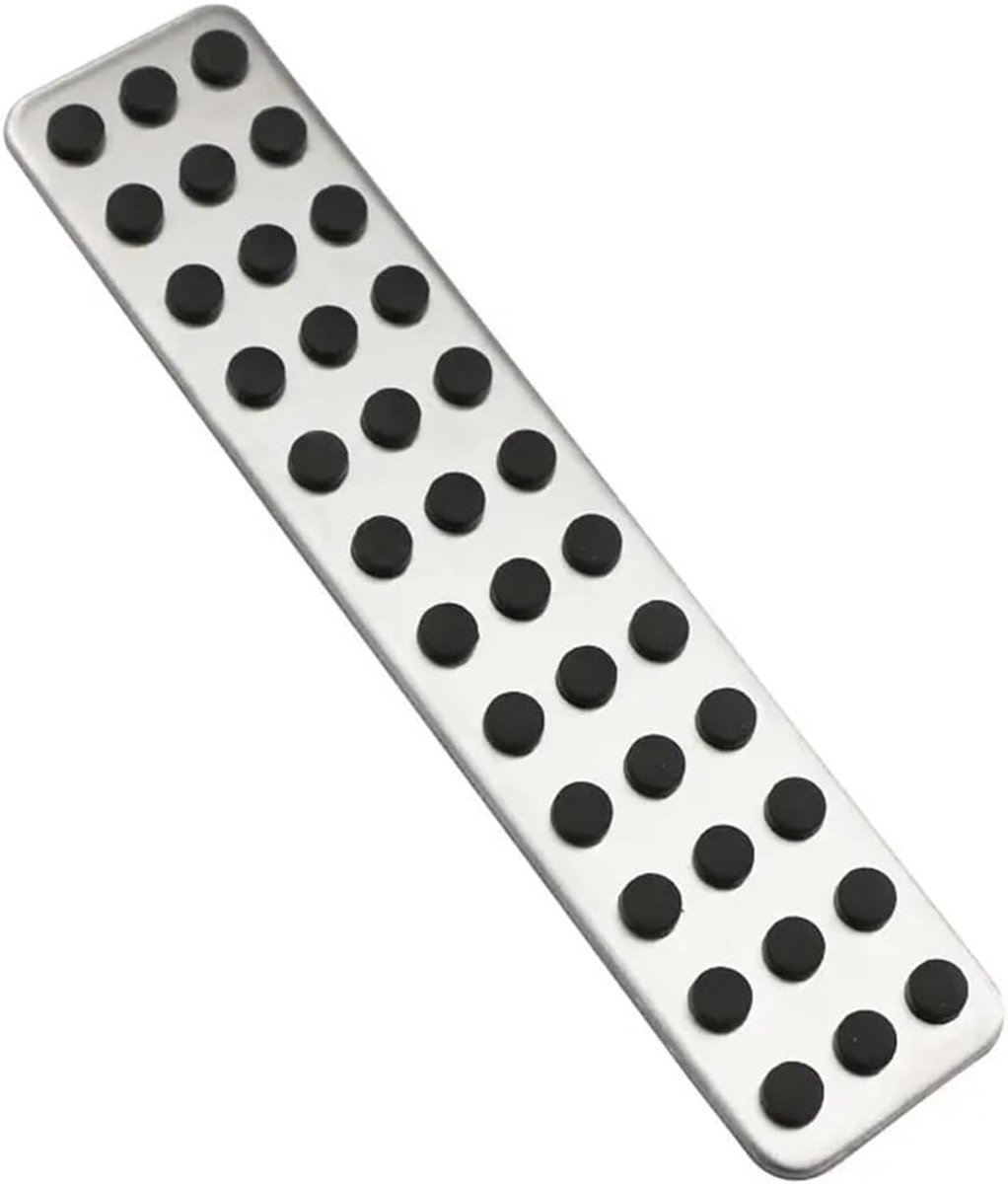 Auto Pedaal Cover - Rem Pedaal - Veiliger Rijden - Antislip Ontwerp - One Size - Zilver