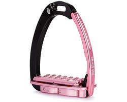 Tech Stijgbeugels Venice EVO Plus-Zwart-roze