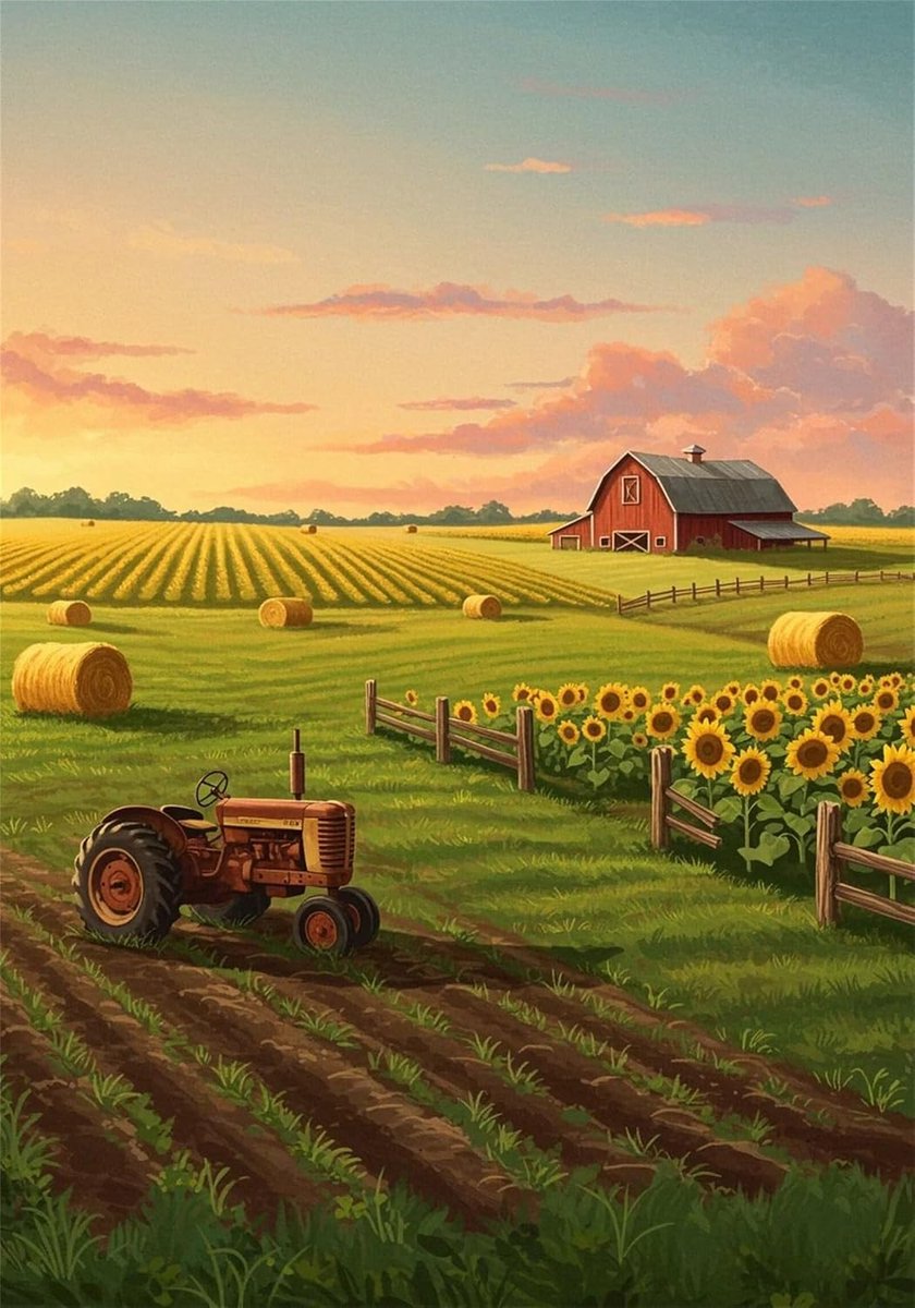 Boerderij Puzzels - Legpuzzel Volwassenen - Ontspannen Thuis - Alfabetische Codering Achterkant - 356 x 254 cm - Kleurrijk