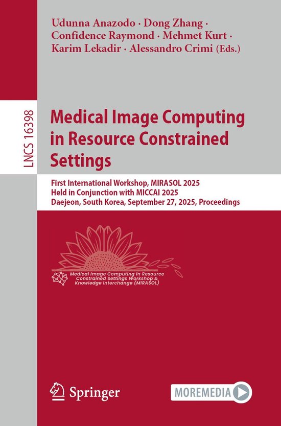 Springer Nature Proceedings Computer Science - Medical Image ... - cover
