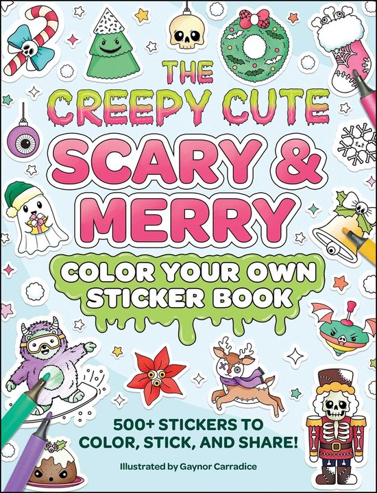 Creepy Cute Gift Series-The Creepy Cute Scary & Merry Color  ... - cover
