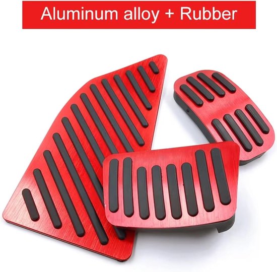 Pedaalhoezen Auto - Pedaal Covers - Verbeter Rijervaring - Antislip Ontwerp - Set van 2 - Zilver — afbeelding 5