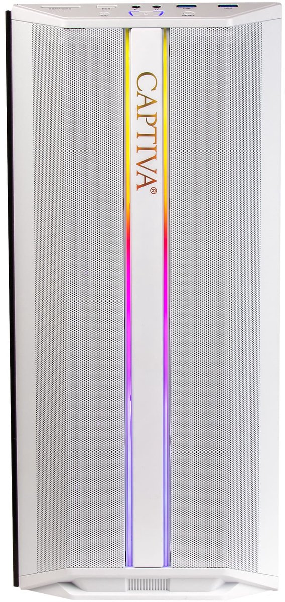 CAPTIVA PC Entry Gaming I10-0614 | Intel Core i5 14400F | 16GB DDR4 RAM | NVIDIA GeForce RTX 5060 8GB | 500 GB SSD | 4 TB HDD | zonder Windows