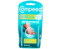 Compeed Medium Likdoornpleisters - Likdoornpleisters bieden directe pijnverlichting, snellere genezing - 10 - 10 stuks