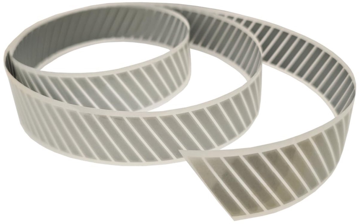 Dailygoods- Reflecterende Tape 2.5cm x 300cm - Strijkbare Tape - Zilver - Veiligheid - Hoogwaardige Reflecterende Materialen - Duurzaam - Strijkband