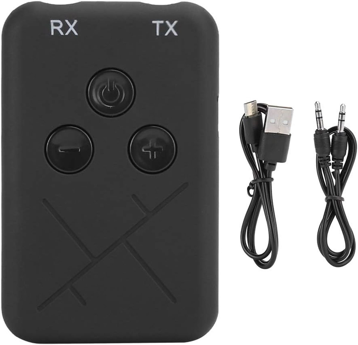 2-in-1 Bluetooth-audioadapter – Draadloze Stereozender – Multipoint 3,5 mm – voor Thuis, Geluidsysteem en Muziekstreaming in de Auto