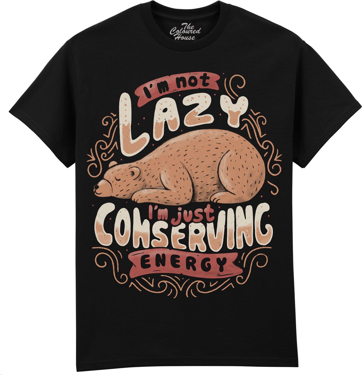 Beer Lazy Bear The Coloured House T-shirt L