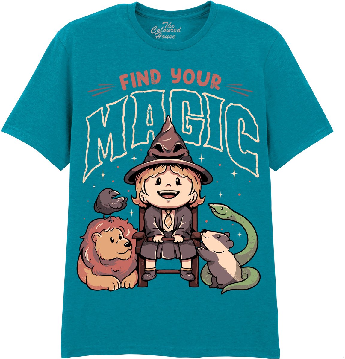 Find Your Magic The Coloured House T-shirt 5XL