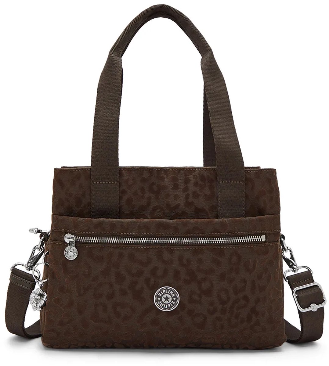 Kipling Elysiana Leo 8l Schoudertas Bruin