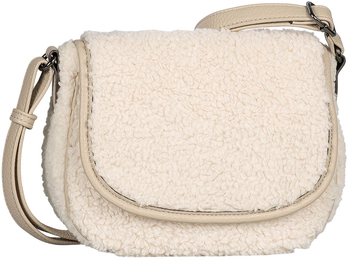 Gabor schoudertas Granada Fur Flap Bag Mixed Beige
