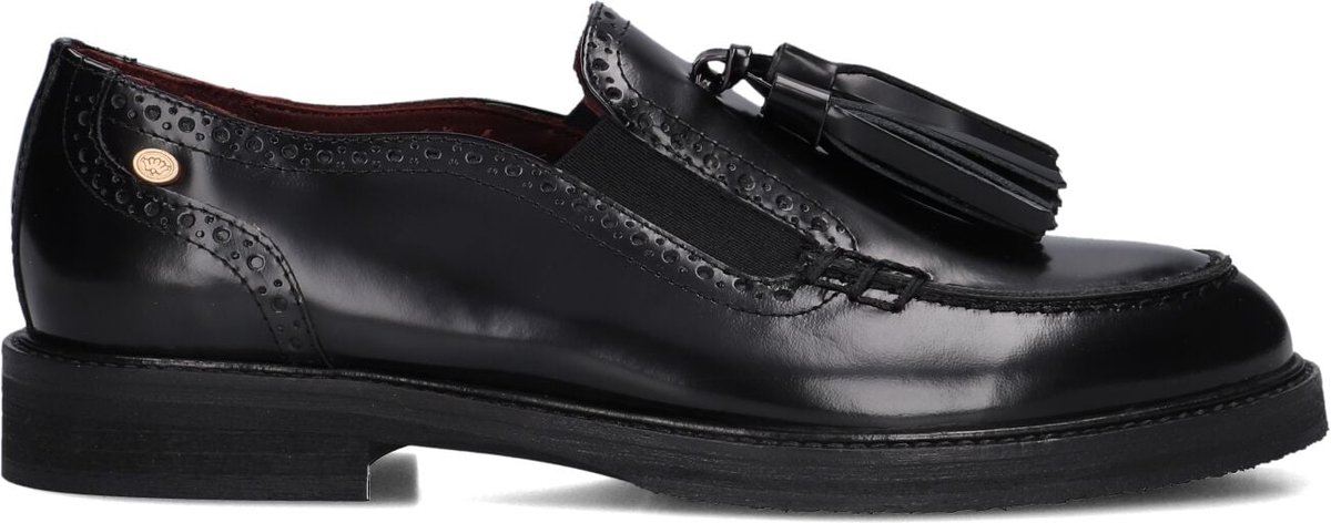 Fred De La Bretoniere - PARIS ELIBRA Loafer Leather Black - Maat 37