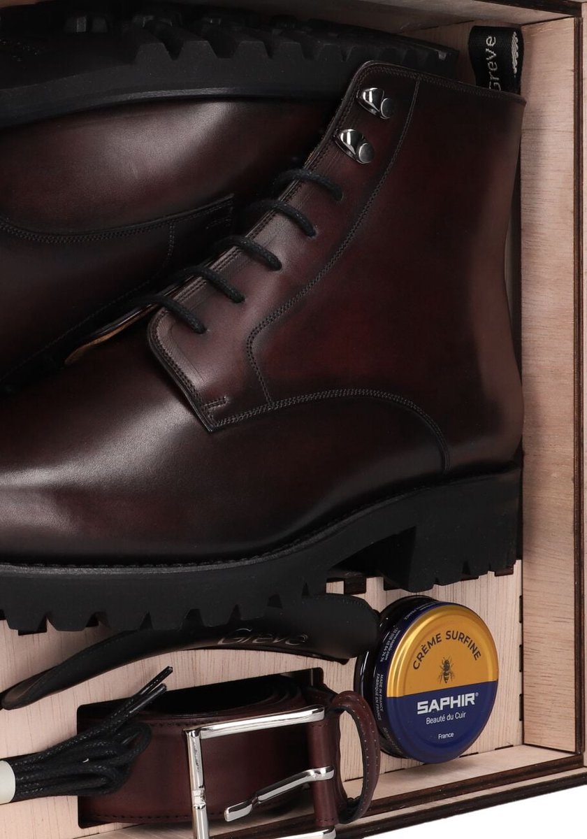 Greve Breda Boots Heren - Bordeaux - Maat 43