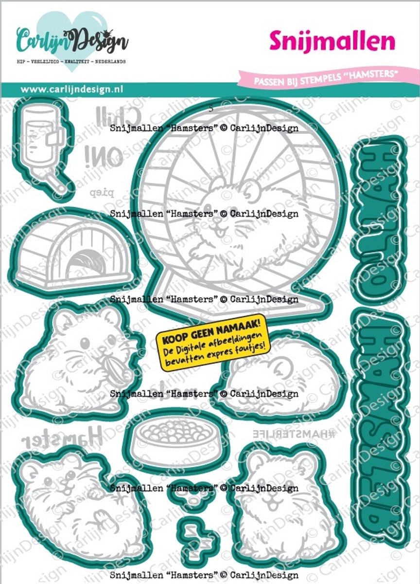 Snijmallen Hamsters