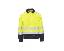Payper Safe Hi-Vi - fluorescent yellow/navy blue - 3XL