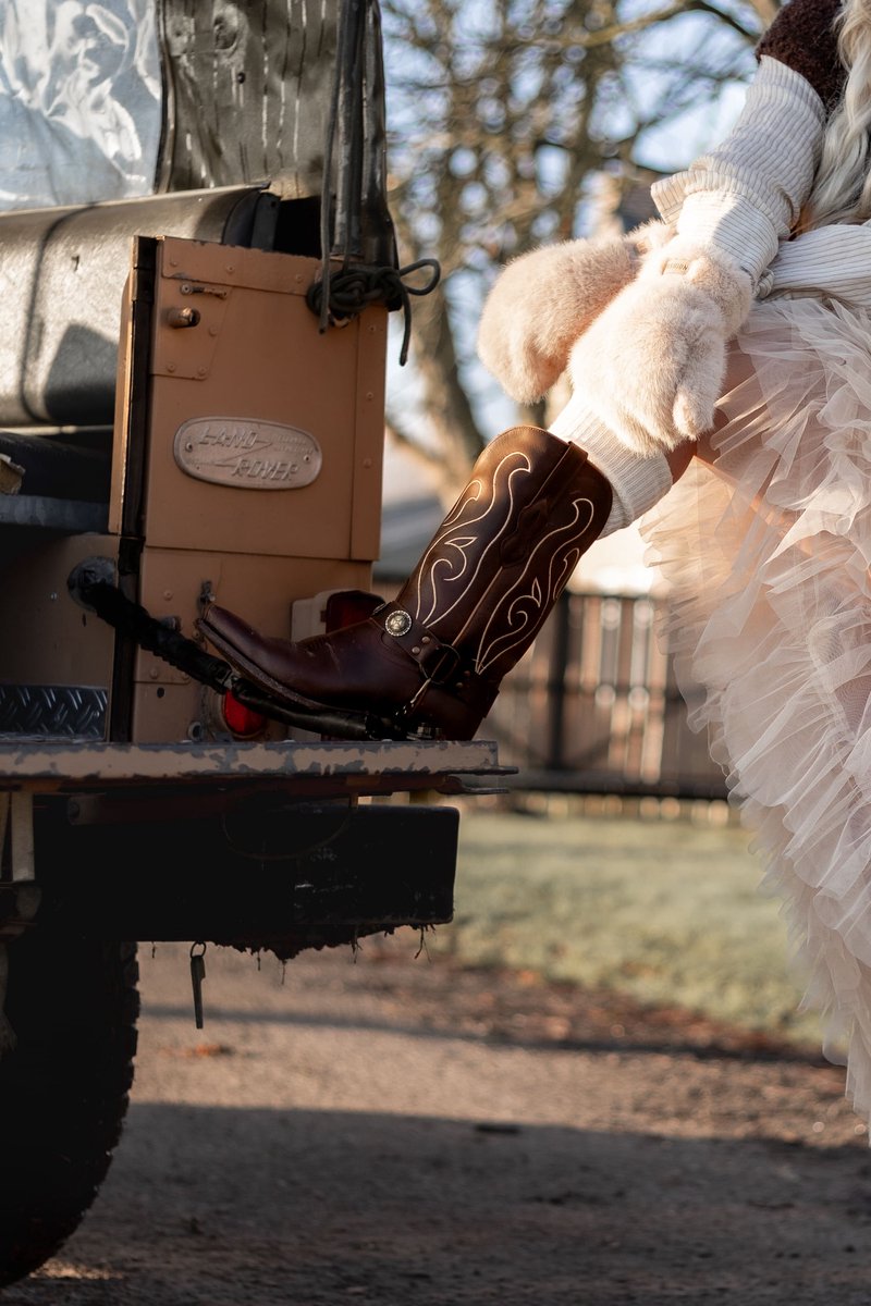 Bootstock Bobby – Dames Cowboylaarzen – Bruin