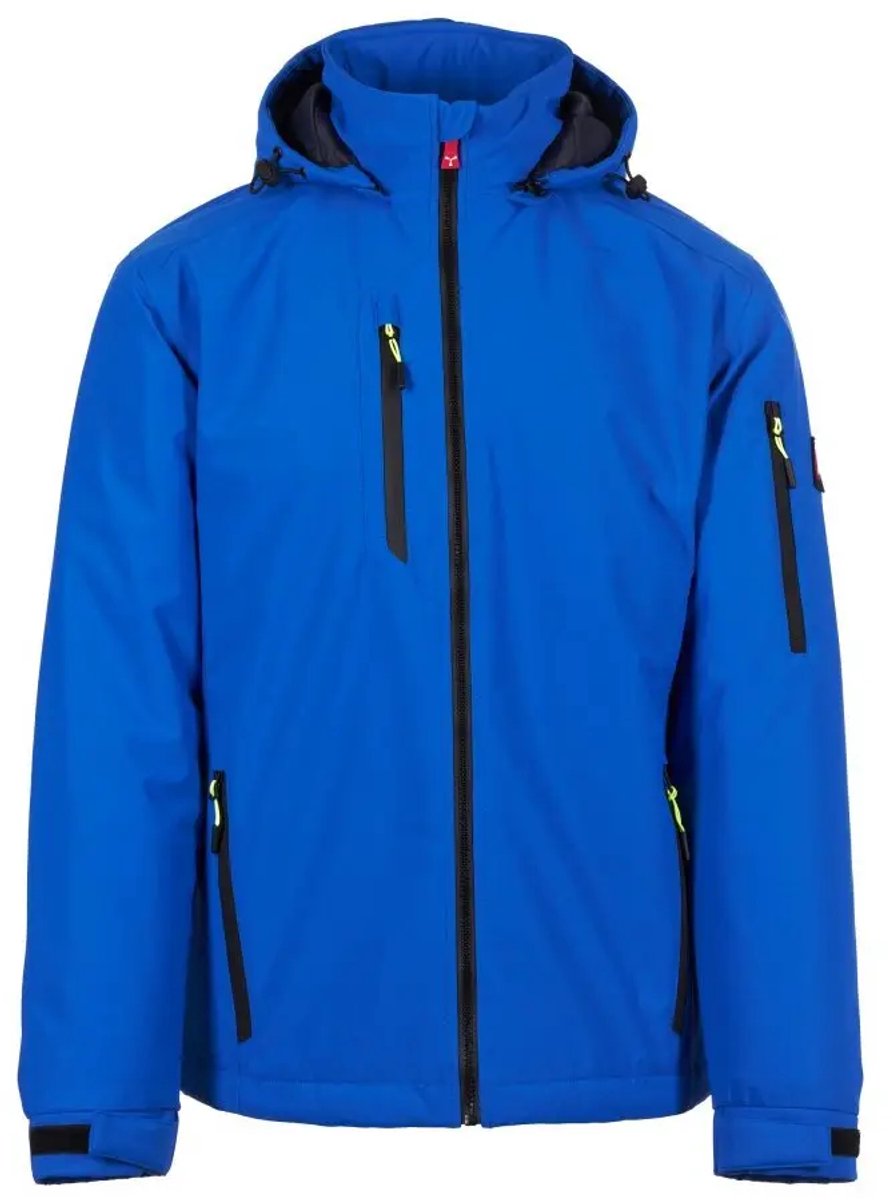 gevoerd softshelljack Payper Wear Creek Pad Ultralite Blauw