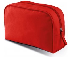 Kimood grote Toilettas - rood - 28x18x9 cm - 5L - make-up etui